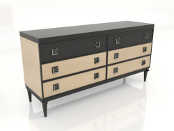 Low chest of drawers (S511)