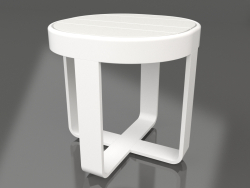 गोल कॉफ़ी टेबल Ø42 (सफ़ेद)