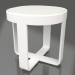 modèle 3D Table basse ronde Ø42 (Blanc) - preview