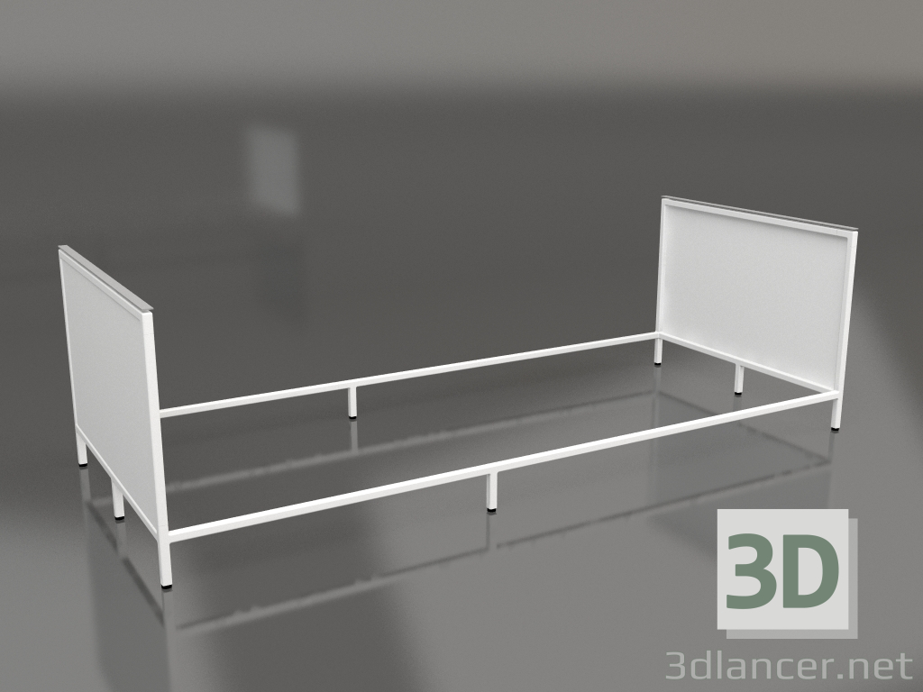 Modelo 3d Ilha V1 em 120 quadro 3 (branco) - preview