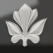 3d model Decorative element gypsum DE 011 (100x100) - preview