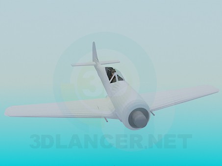 modelo 3D Focke Wulf FW190 A3 - escuchar modelo 3D Focke Wulf FW190 A3 - escuchar