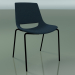 3d model Chair 1213 (4 legs, stackable, fabric upholstery, V39) - preview