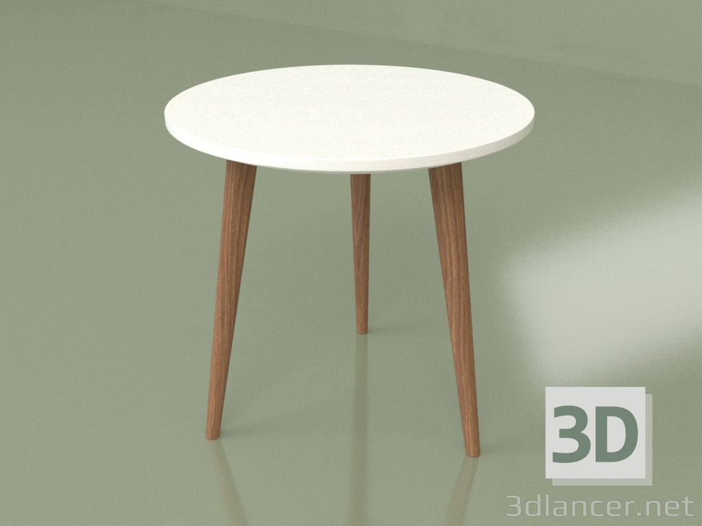 3d model Coffee table Polo mini (legs Tin-101) - preview