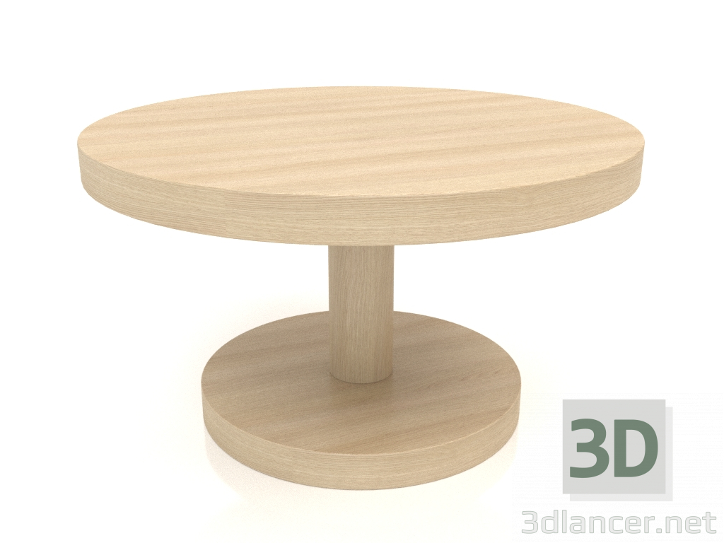 3d model Coffee table JT 022 (D=700x400, wood white) - preview
