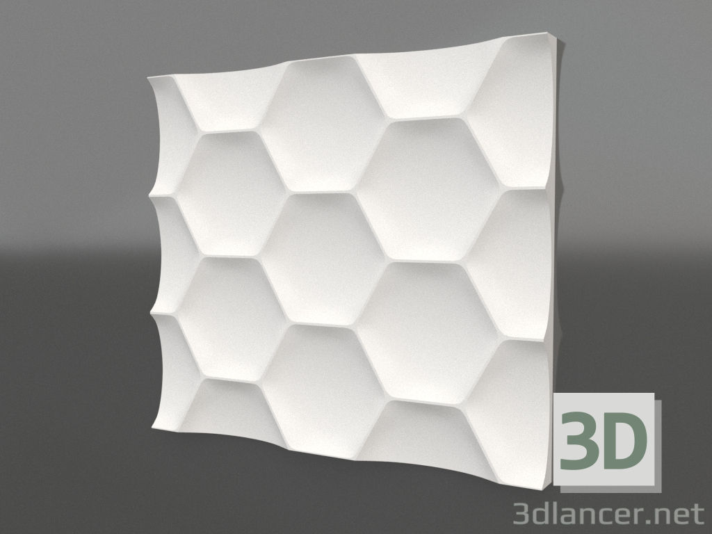3D modeli 3 boyutlu panel M-12 - önizleme