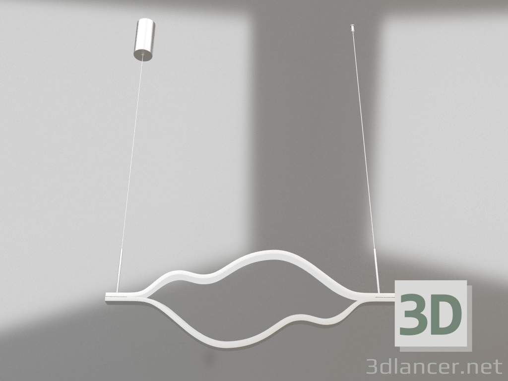 modello 3D Ciondolo Lynn argento (08258-100,16P) - anteprima