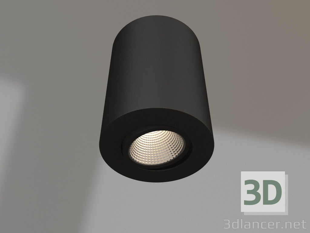 3d model Lamp SP-FOCUS-R90-9W Warm3000 (BK, 24 deg, 230V) - preview