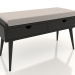 3d model Bench (black RAL 9005) - preview