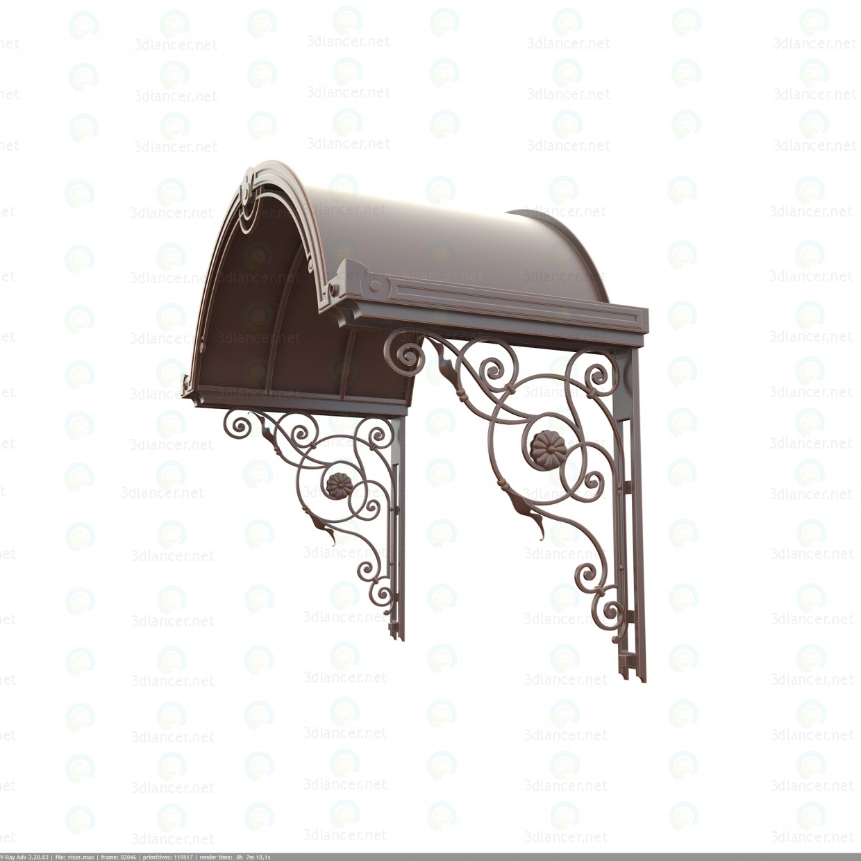 3d Shed model buy - render 3d Shed model buy - render