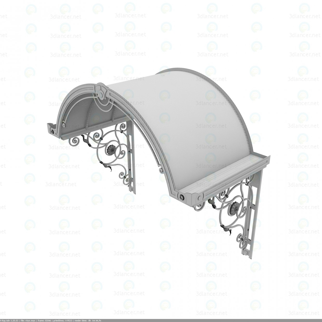 3d Shed model buy - render 3d Shed model buy - render