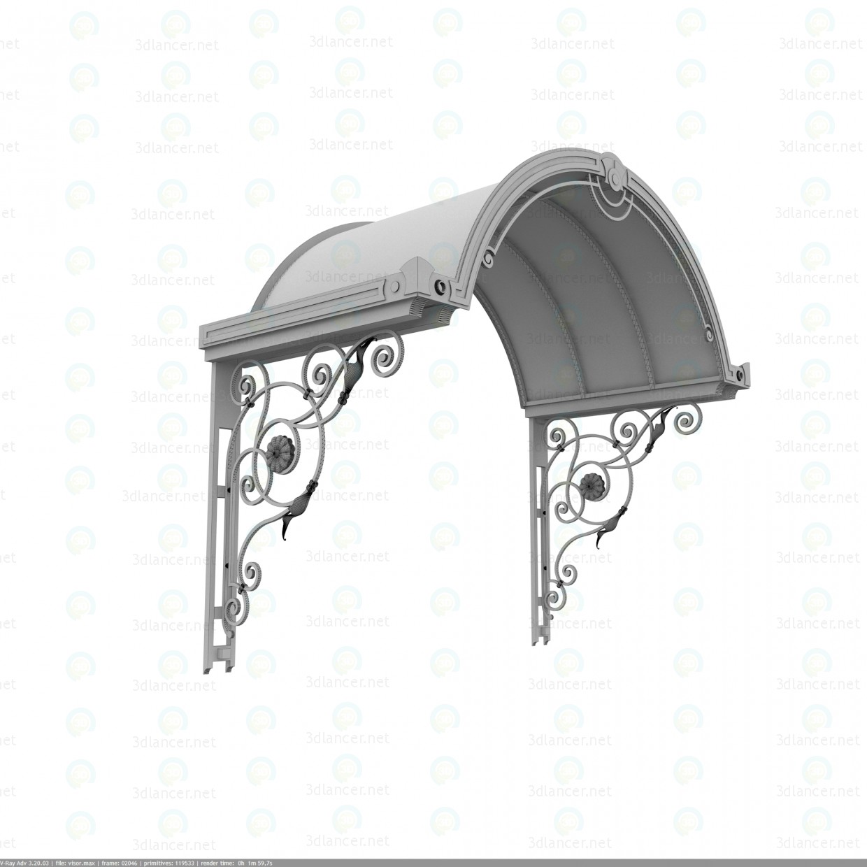 3d Shed model buy - render 3d Shed model buy - render