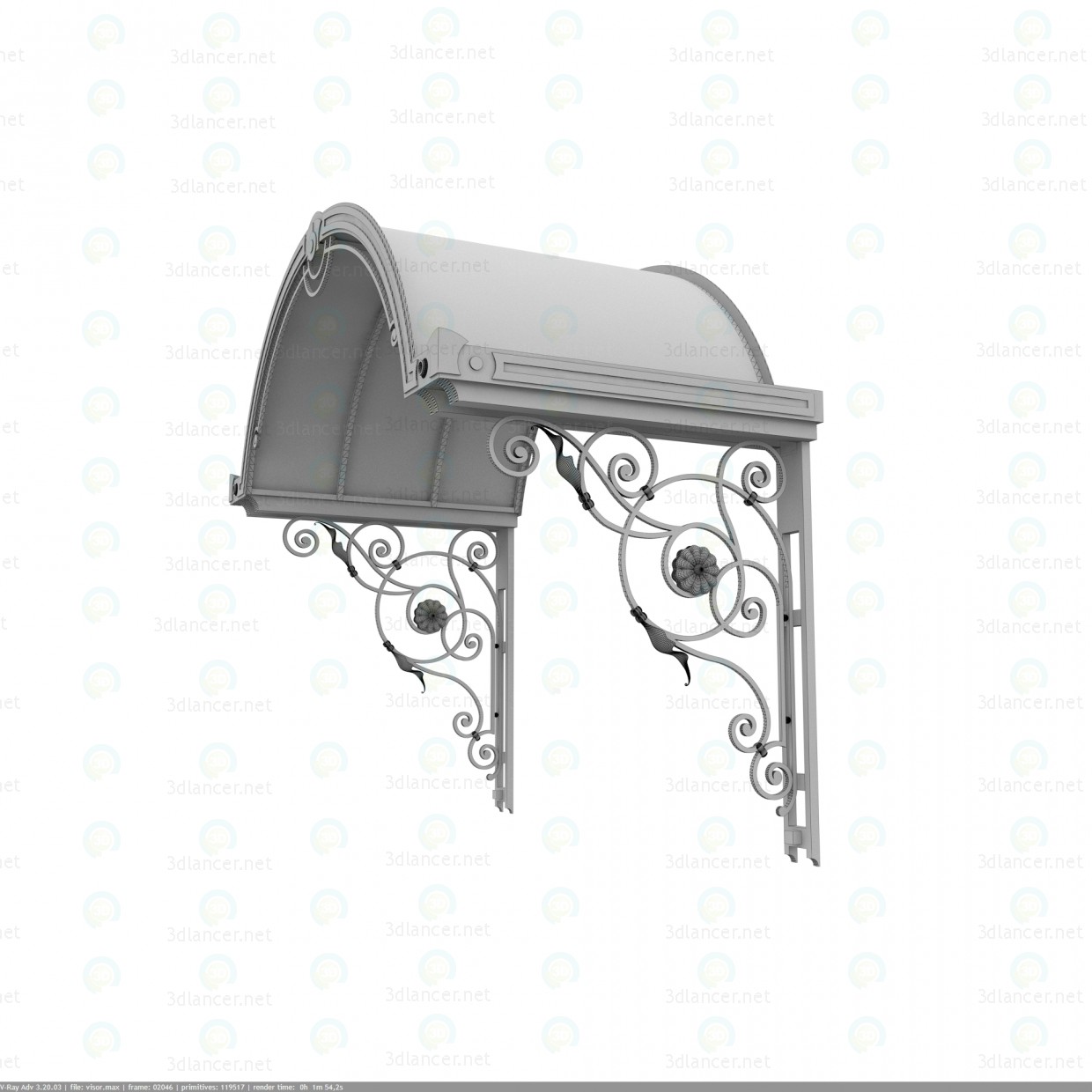 3d Shed model buy - render 3d Shed model buy - render