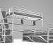 3 डी चारपाई बिस्तर मॉडल खरीद - रेंडर
