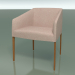 3d model Armchair 2703 (with fabric upholstery, Teak effect) - preview