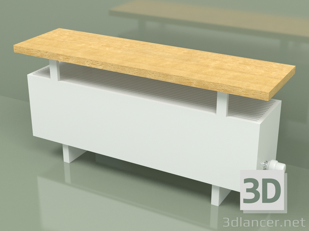 3D modeli Konvektör - Aura Bank (280x1000x236, RAL 9016) - önizleme