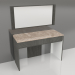 3d model Makeup table and mirror - preview