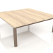 3d model Coffee table 94×94 (Bronze, Iroko wood) - preview