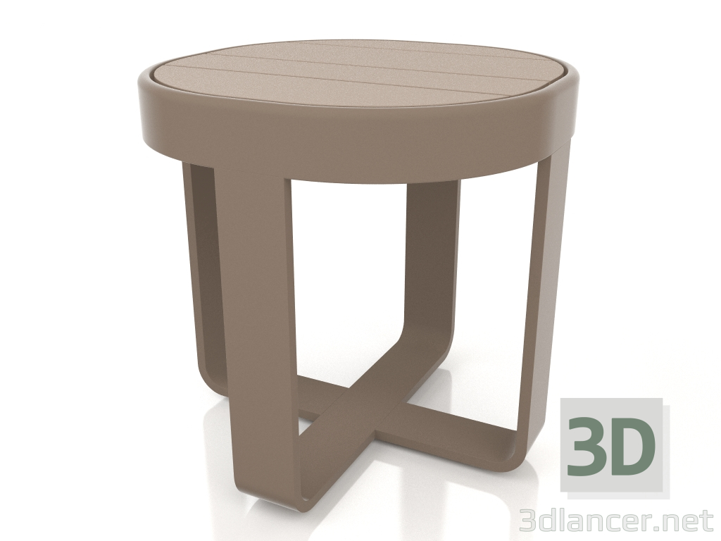3d model Round coffee table Ø42 (Bronze) - preview