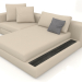 3D Modell Bluebel-Sofa (Oazis 6) - Vorschau