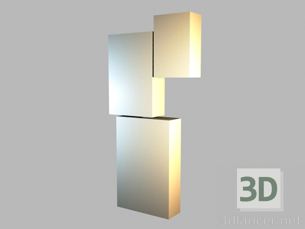 3d модель Наружный светильник 4600 – превью