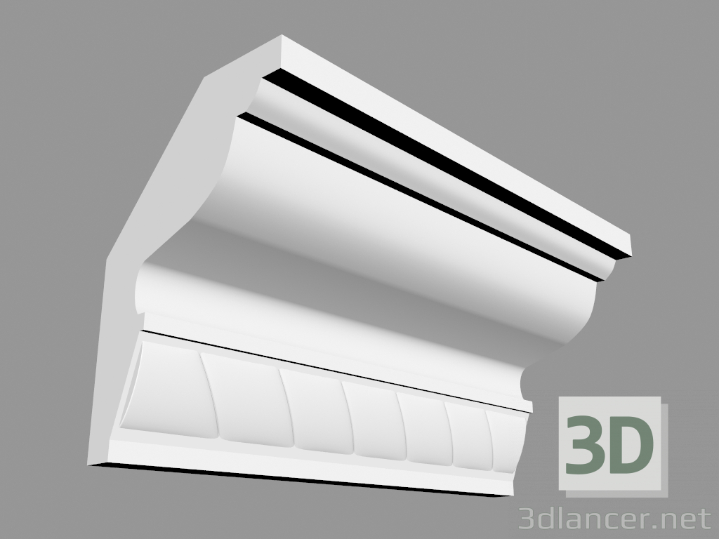 modèle 3D Corniche СХ150 (4.3 x 2.9 cm) - preview