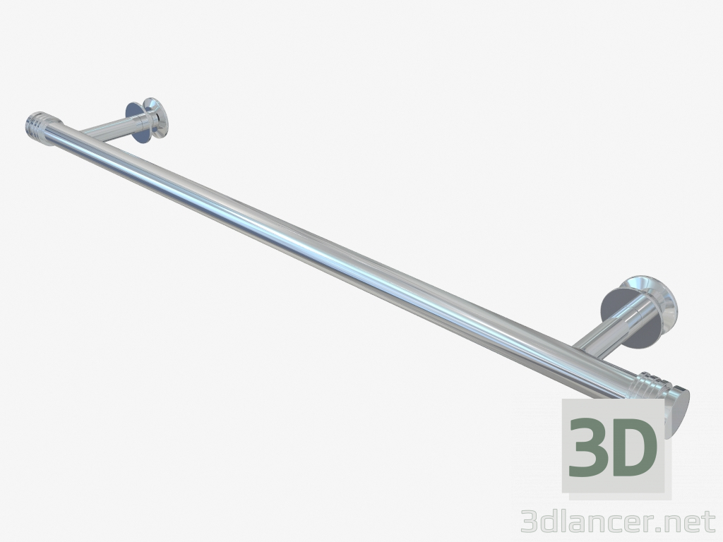 3d model Straight shelf (470) - preview