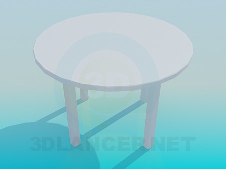 modelo 3D Mesa de la barra - escuchar modelo 3D Mesa de la barra - escuchar