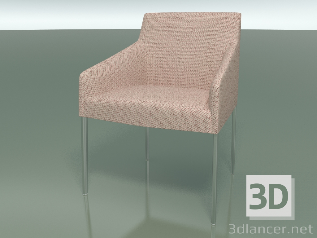 3d model Armchair 2702 (with fabric upholstery, LU1) - preview