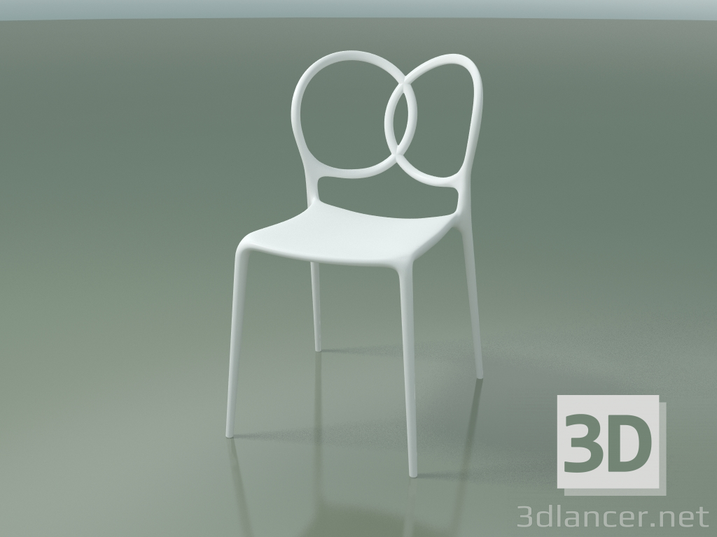 modello 3D Sedia SISSI (002) - anteprima