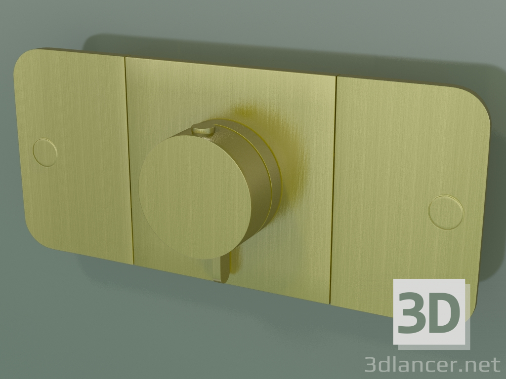 3D modeli Duş bataryası, 2 çıkış (45712950) - önizleme