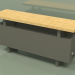 3d модель Конвектор - Aura Bench (280х1000х236, RAL 7013) – превью