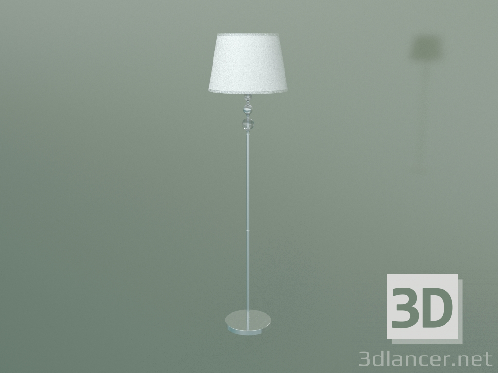 modello 3D Lampada da terra Sortino 01072-1 (cromo) - anteprima