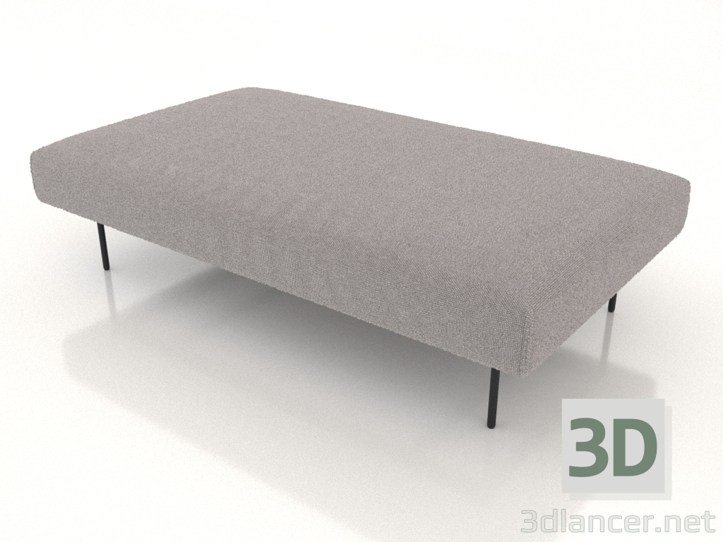 3d модель Сидіння шезлонг – превью
