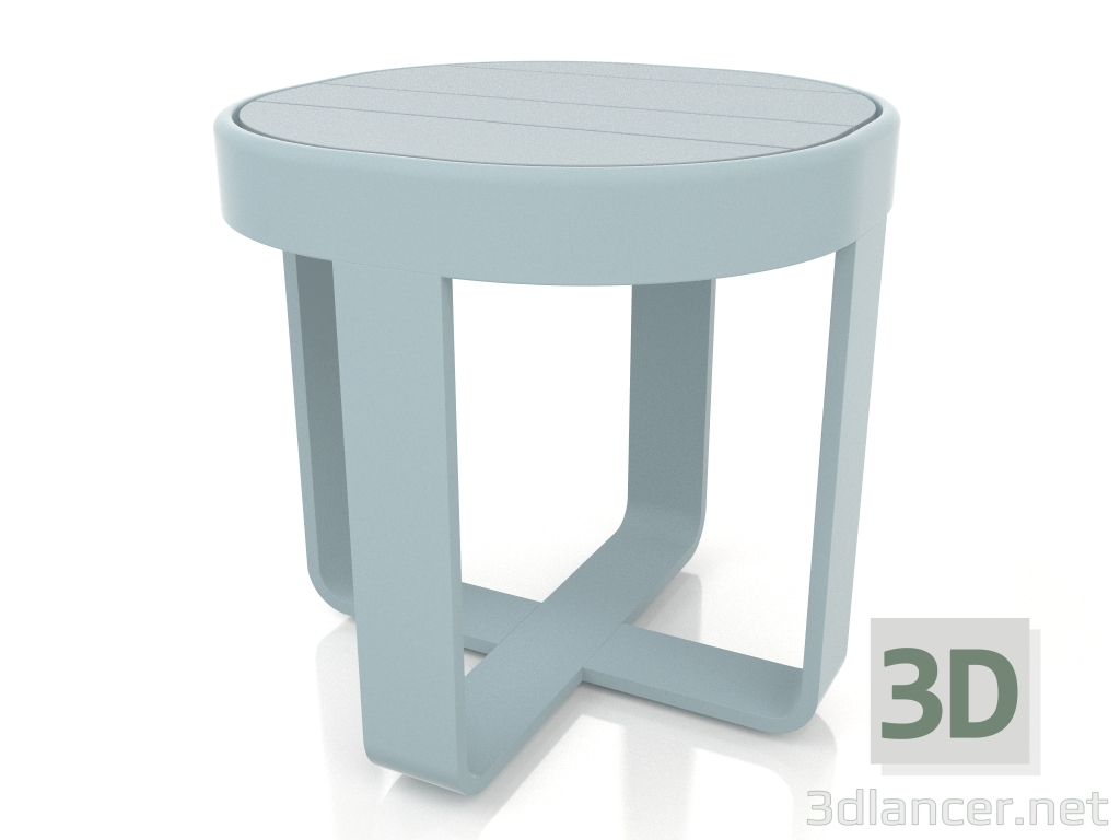 modèle 3D Table basse ronde Ø42 (Bleu gris) - preview