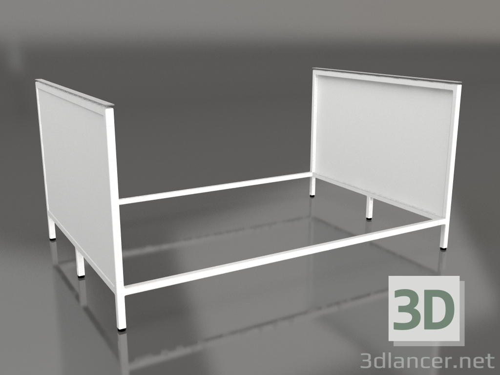 3D Modell Island V1 auf 120 Rahmen 1 (weiß) - Vorschau
