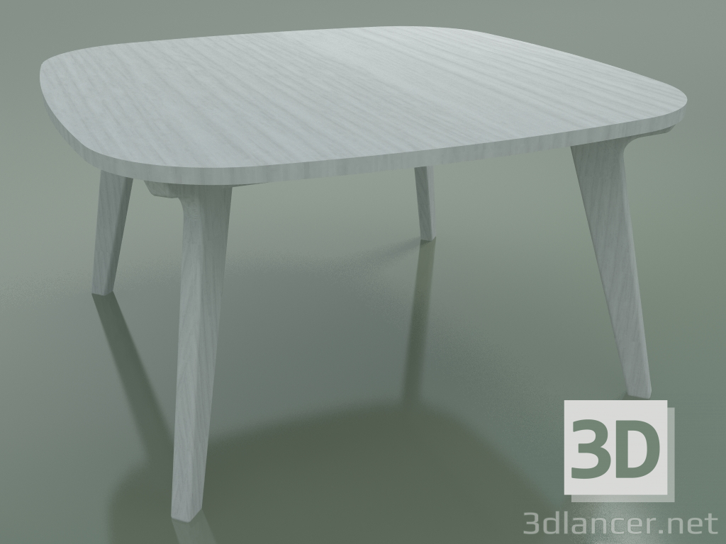3d model Dining table (231, White) - preview