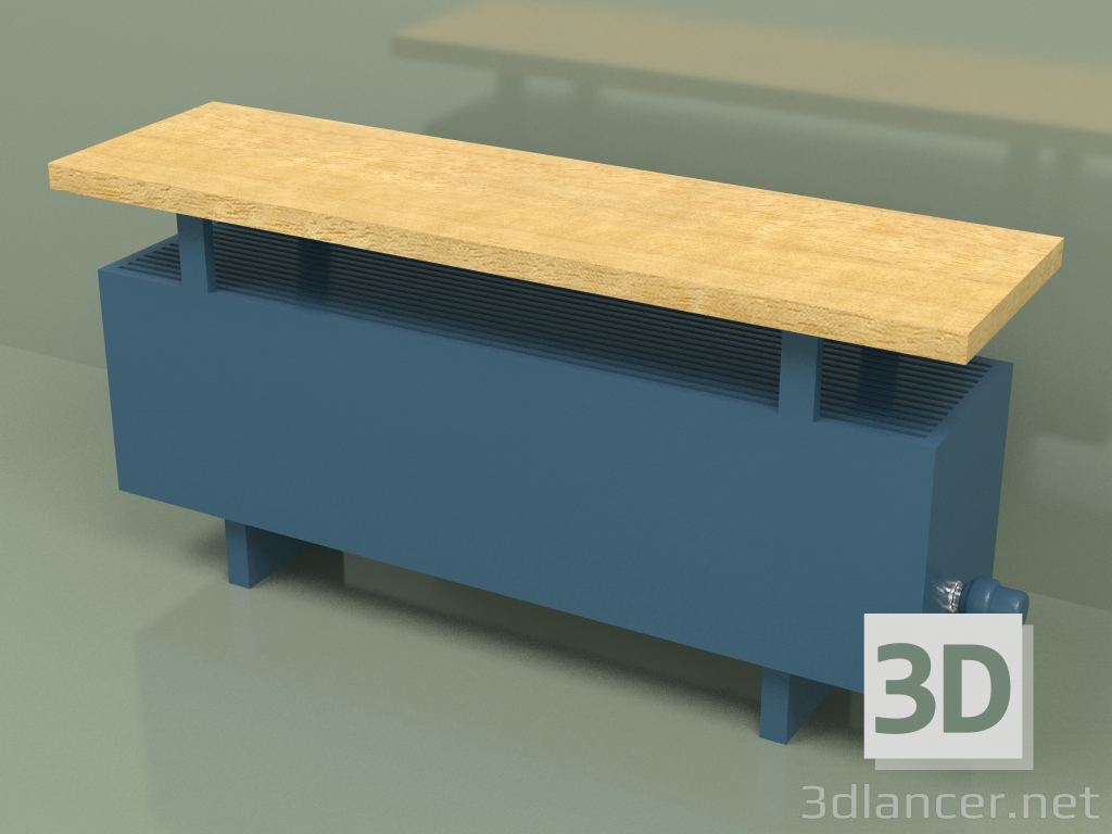 3D modeli Konvektör - Aura Bank (280x1000x236, RAL 5001) - önizleme