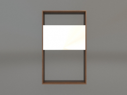 Mirror ZL 08 (450x750, wood brown light)
