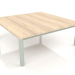 modèle 3D Table basse 94×94 (Gris ciment, Bois Iroko) - preview