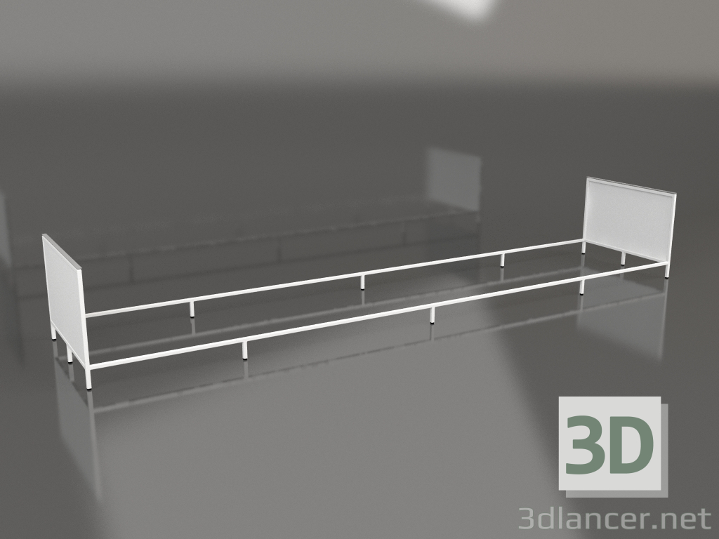 modèle 3D Island V1 sur 120 frame 8 (blanc) - preview