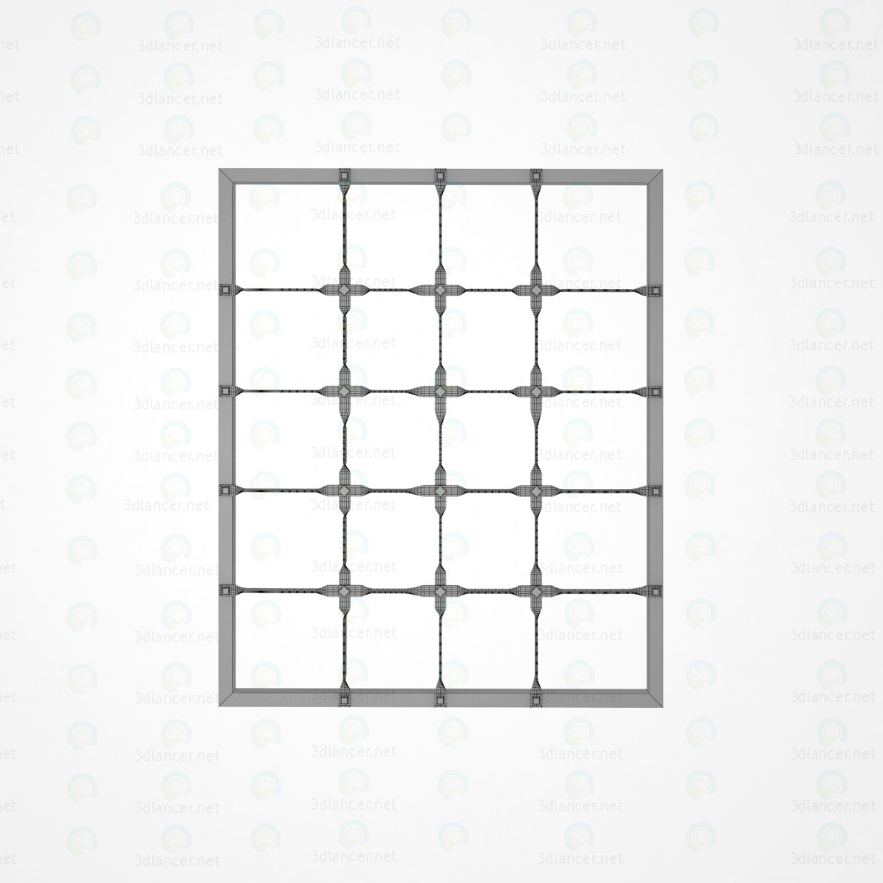 3d Lattice model buy - render 3d Lattice model buy - render