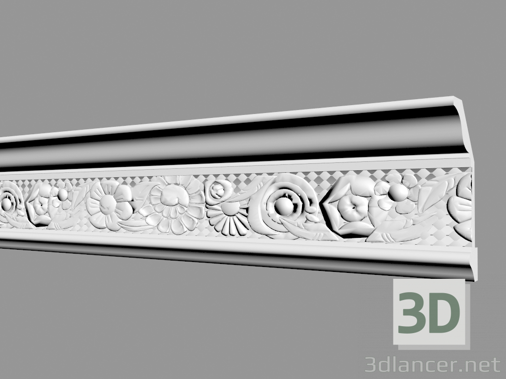modèle 3D Cornice C1011 - preview