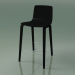 3d model Bar chair 5901 (4 wooden legs, black birch) - preview