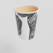 3d model unraveled cup - preview