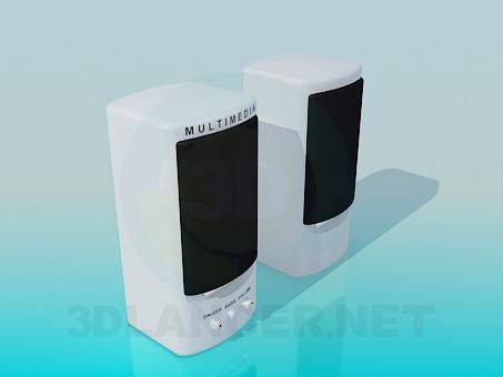 3d model Audio speakers - preview 3d model Audio speakers - preview