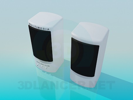3d model Audio speakers - preview 3d model Audio speakers - preview