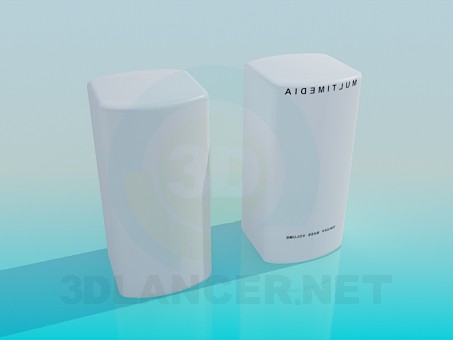 3d model Audio speakers - preview 3d model Audio speakers - preview