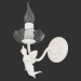 3d model Sconce ANGEL (ARM392-01-W) - preview