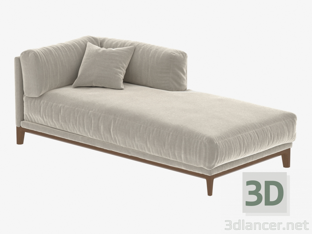 3d модель Модуль козеткі дивана CASE 940x1950 (арт.913-914) – превью